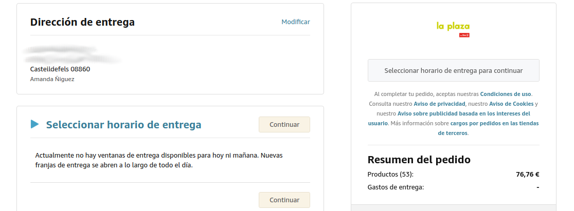 no hay mas turnos